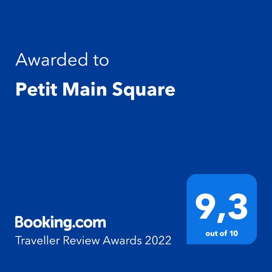 Petit Main Square Apartment Zagreb Ngoại thất bức ảnh